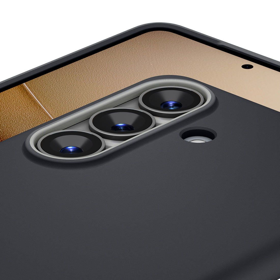 Handyhülle für Galaxy S26, Spigen Nano Pop Mag mit MagSafe, Schwarz-Grau