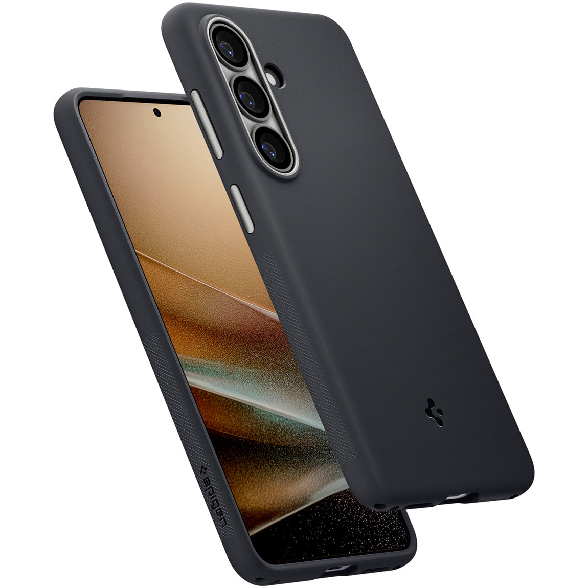 Handyhülle für Galaxy S26, Spigen Nano Pop Mag mit MagSafe, Schwarz-Grau