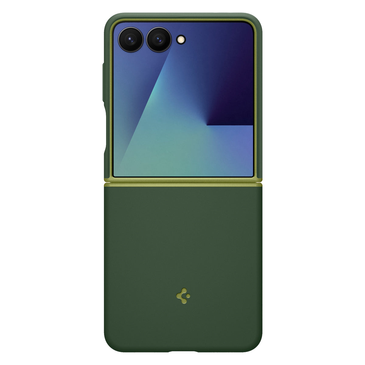 Handyhülle für Galaxy Z Flip7, Spigen Nano Pop Mag mit MagSafe, Grün
