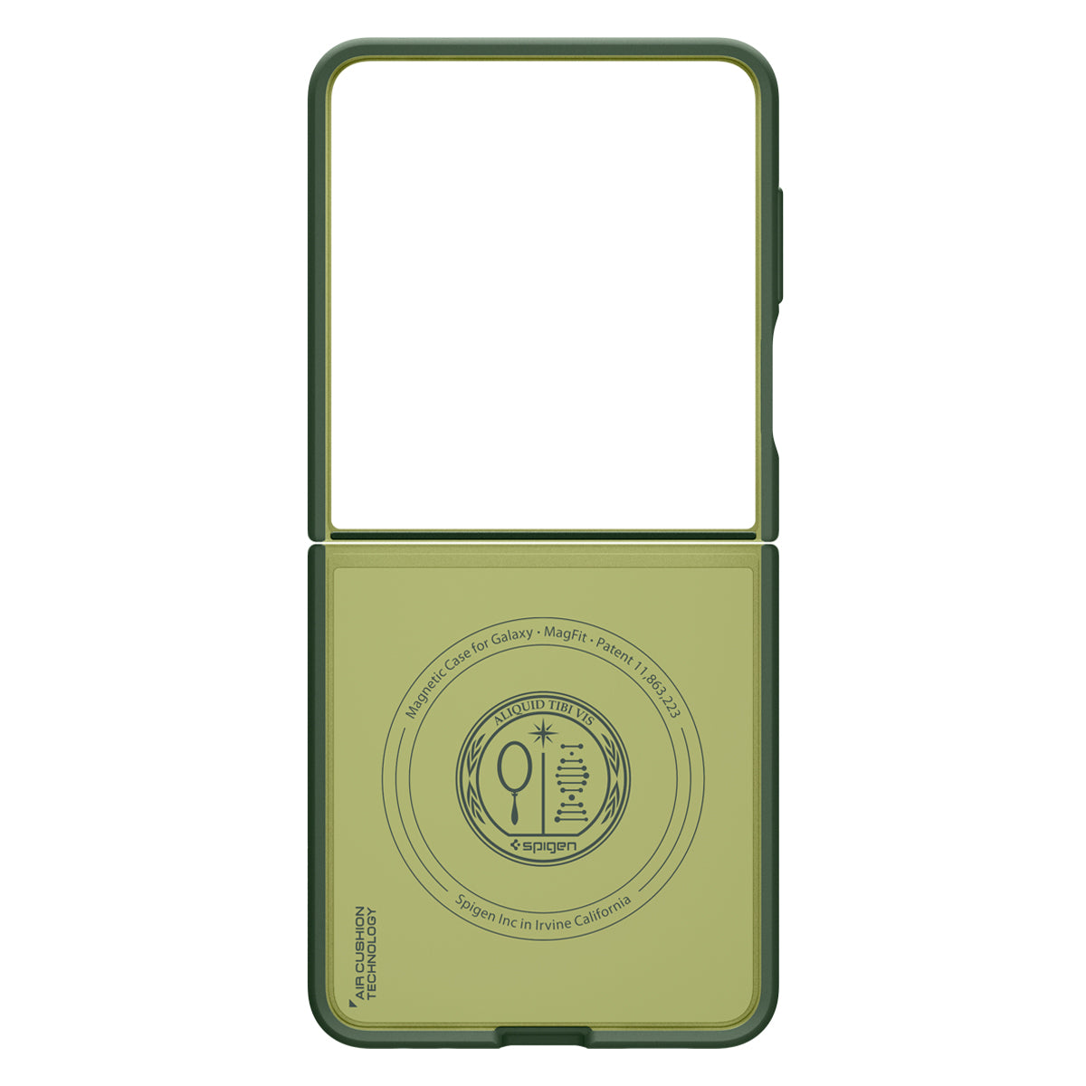 Handyhülle für Galaxy Z Flip7, Spigen Nano Pop Mag mit MagSafe, Grün
