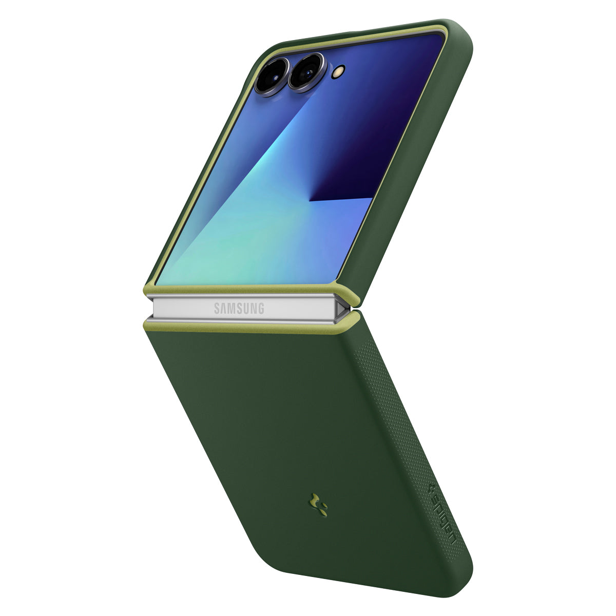 Handyhülle für Galaxy Z Flip7, Spigen Nano Pop Mag mit MagSafe, Grün