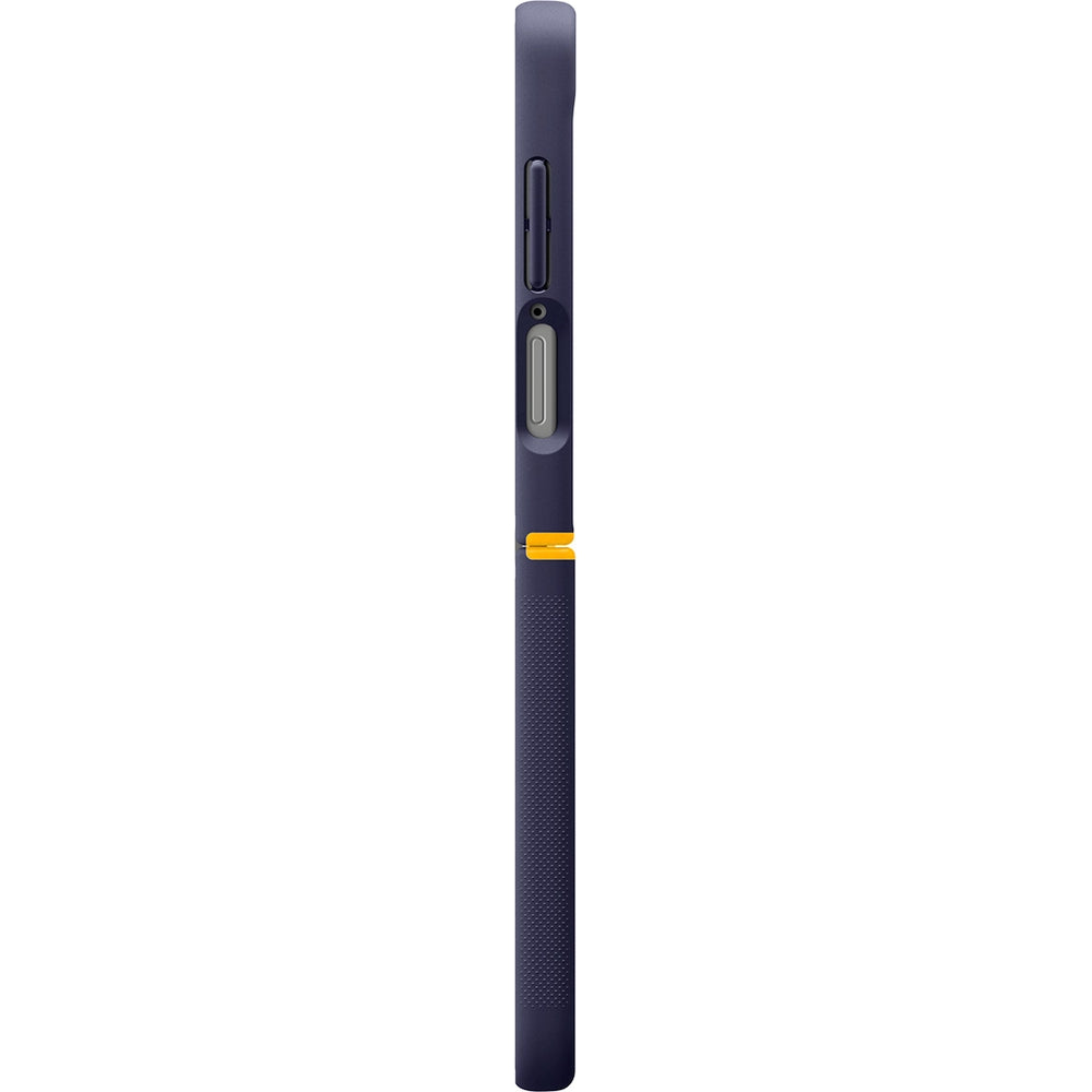 Handyhülle für Galaxy Z Flip7, Spigen Nano Pop Mag mit MagSafe, Dunkelblau und Gelb