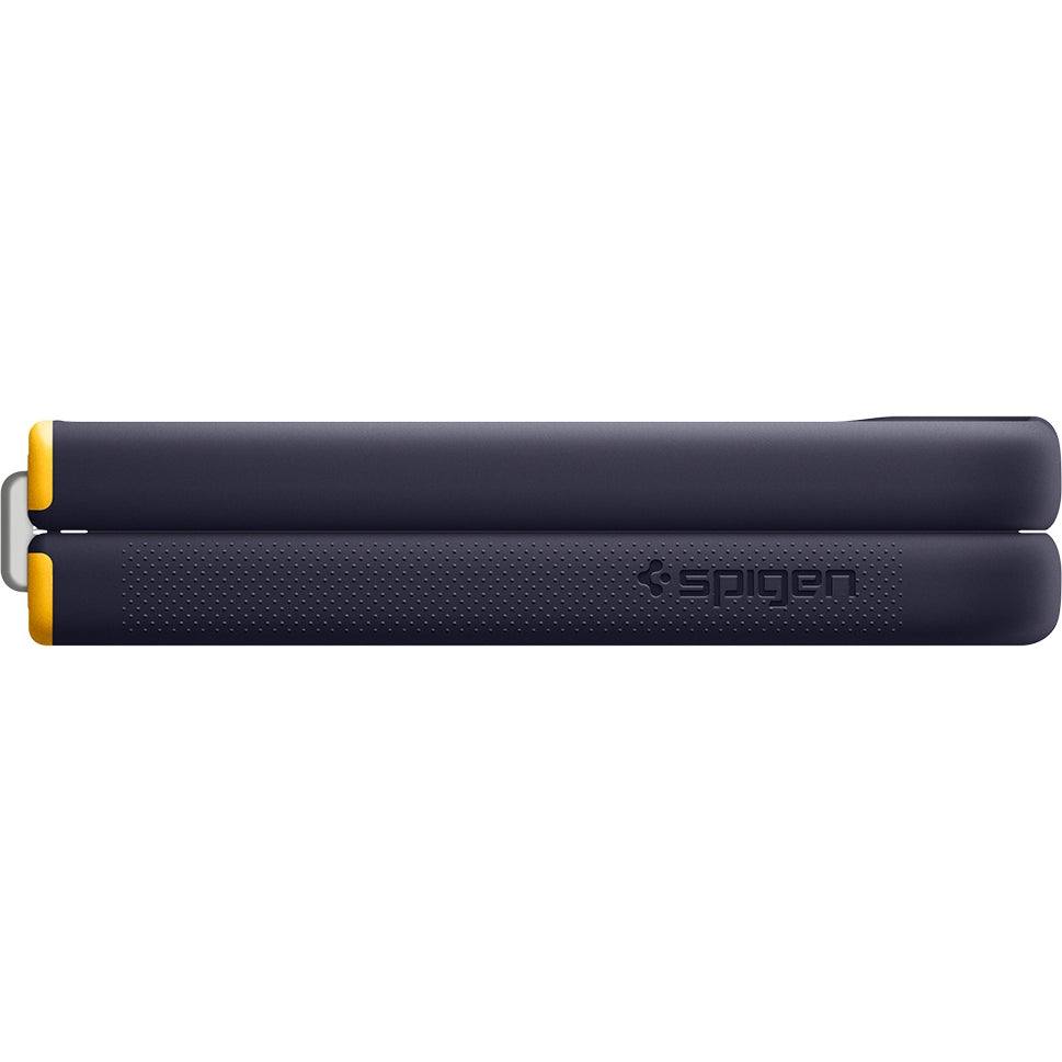 Handyhülle für Galaxy Z Flip7, Spigen Nano Pop Mag mit MagSafe, Dunkelblau und Gelb