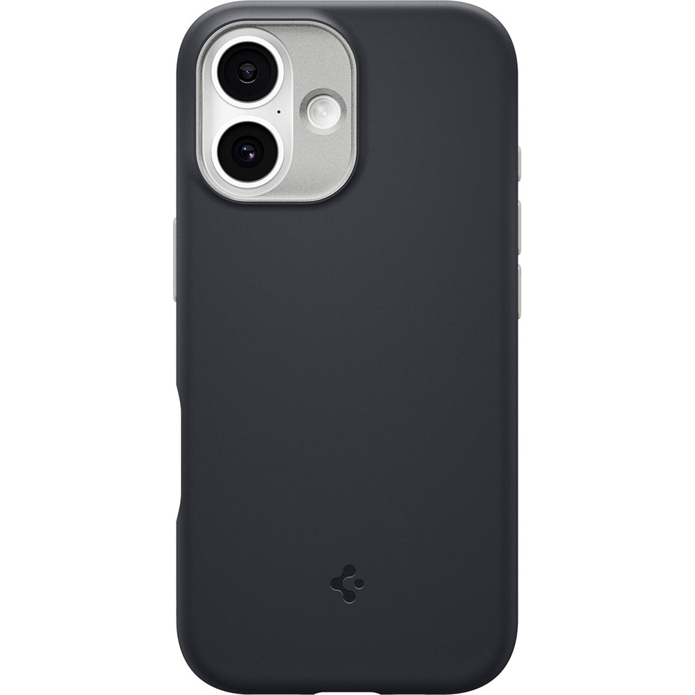 Handyhülle für iPhone 17, Spigen Nano Pop Mag mit MagSafe, Schwarz und Grau