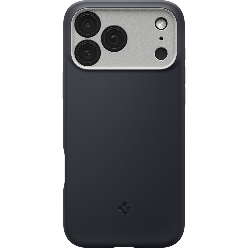 Handyhülle für iPhone 17 Pro, Spigen Nano Pop Mag mit MagSafe, Schwarz und Grau