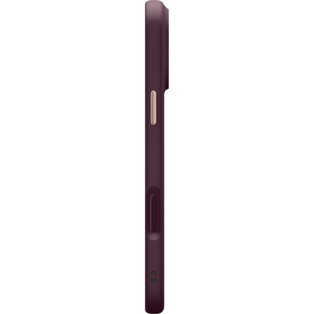 Handyhülle für iPhone 17 Pro, Spigen Nano Pop Mag mit MagSafe, Dunkelrot-Rosa
