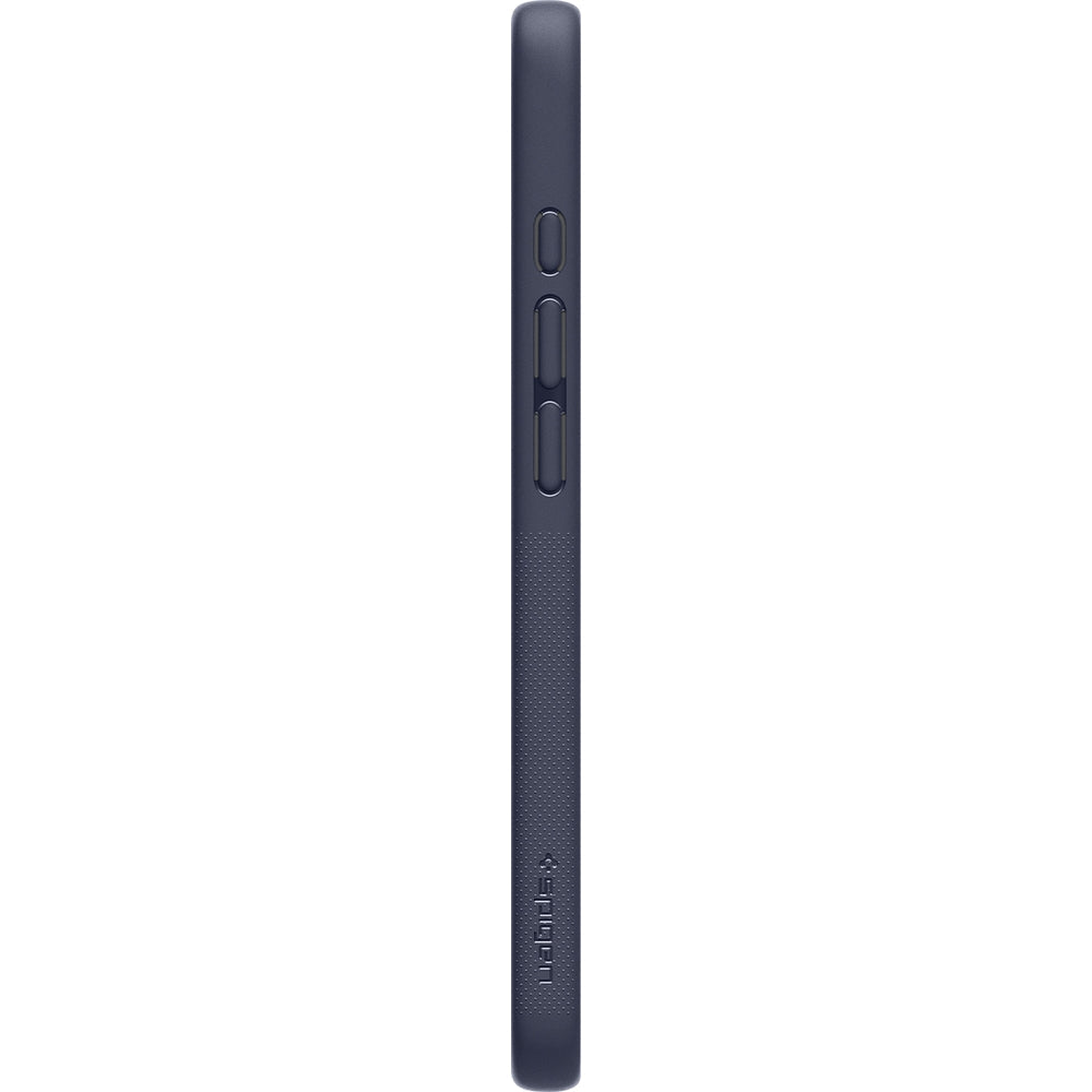 Handyhülle für iPhone 17e / 16e, Spigen Nano Pop Mag mit MagSafe, Dunkelblau und Gelb