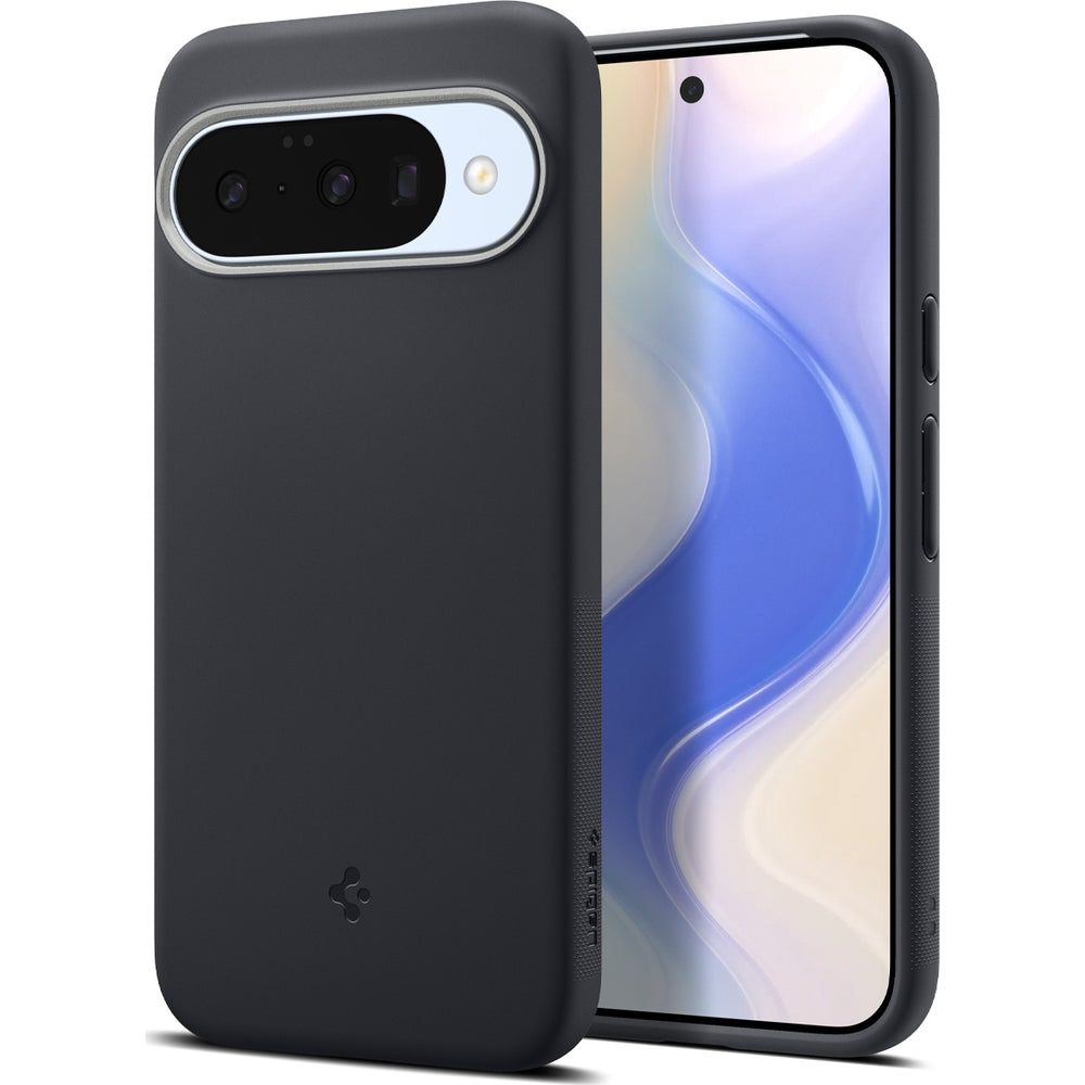 Handyhülle für Google Pixel 10 Pro / Pixel 10, Spigen Nano Pop Mag mit MagSafe, Schwarz und Grau