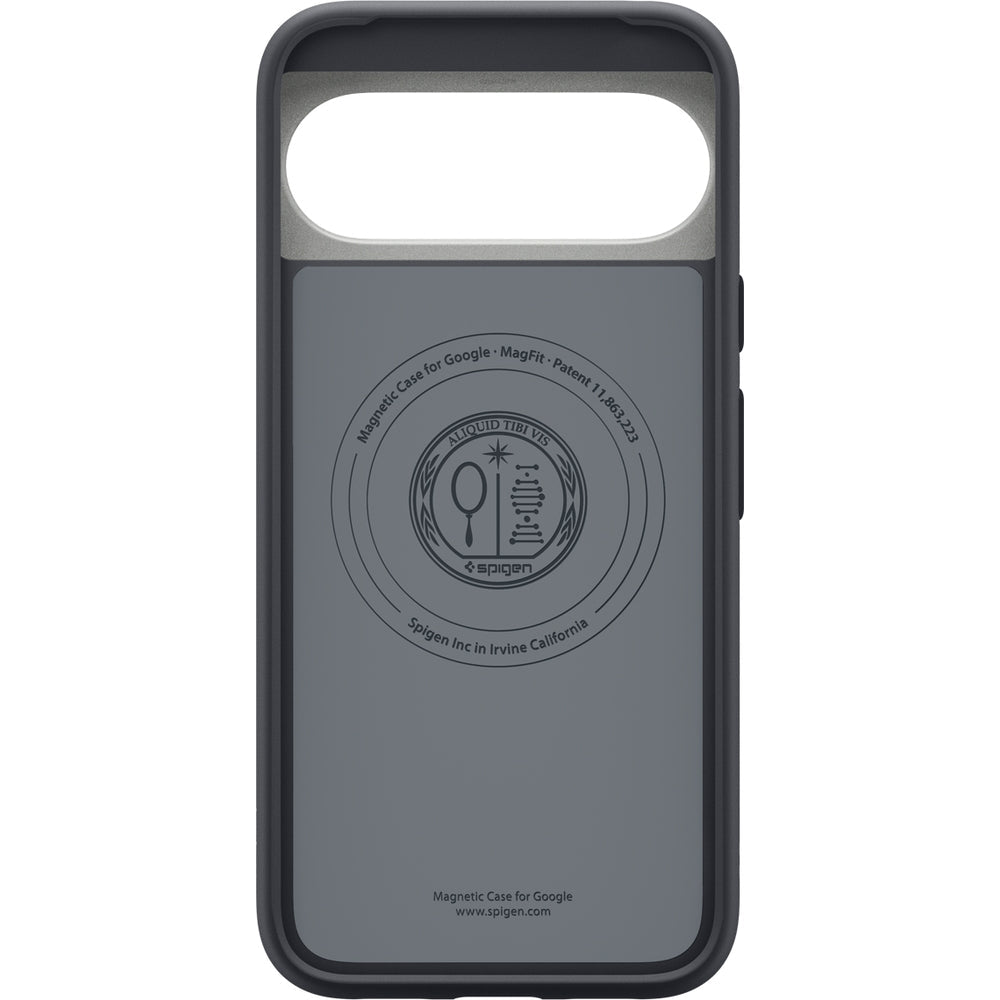 Handyhülle für Google Pixel 10 Pro / Pixel 10, Spigen Nano Pop Mag mit MagSafe, Schwarz und Grau