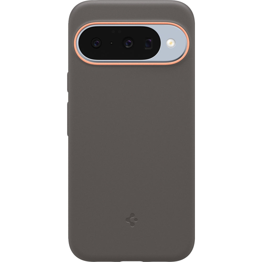 Handyhülle für Google Pixel 10 Pro / Pixel 10, Spigen Nano Pop Mag mit MagSafe, Grau-Orange