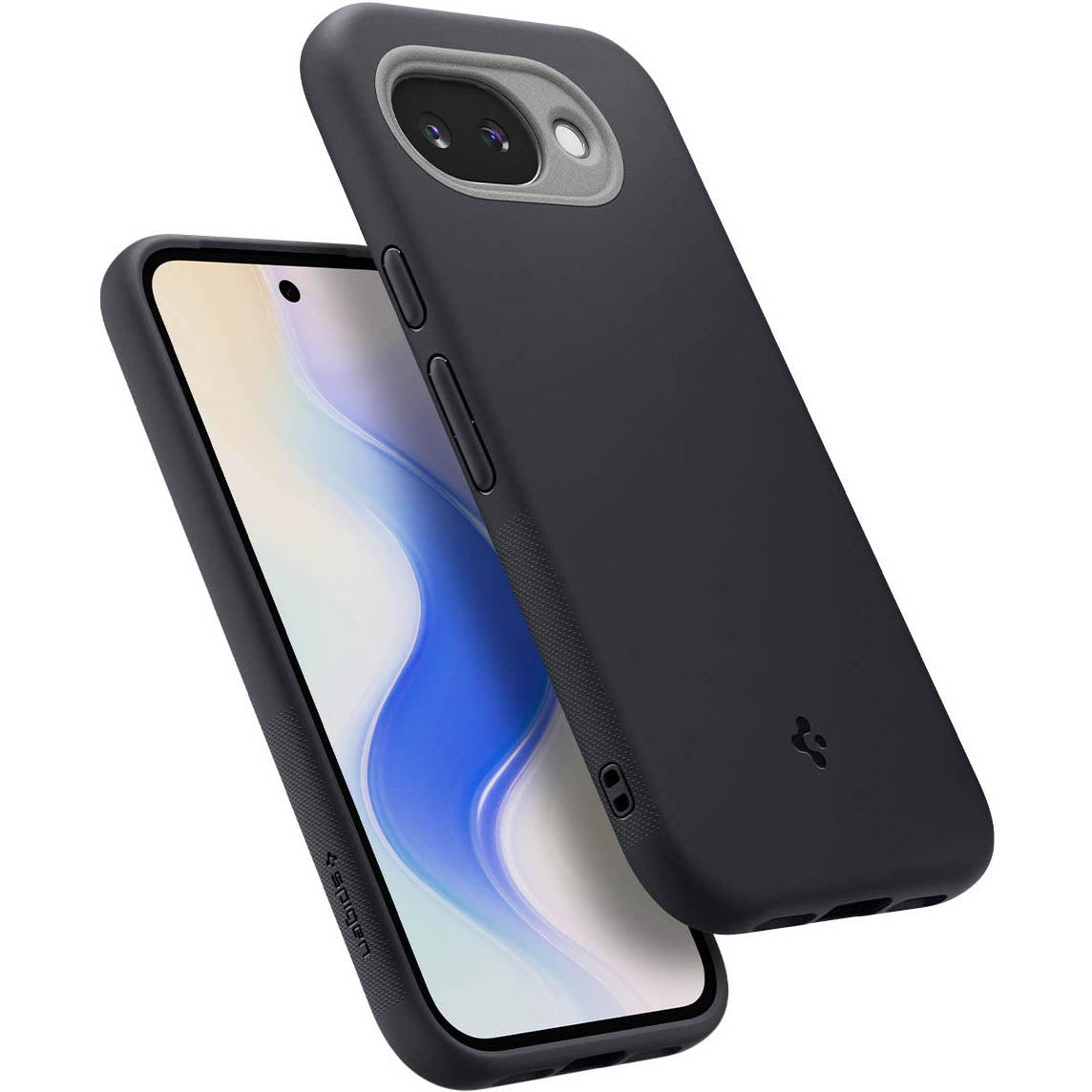 Handyhülle für Google Pixel 10a, Spigen Nano Pop Mag mit MagSafe, Schwarz-Grau