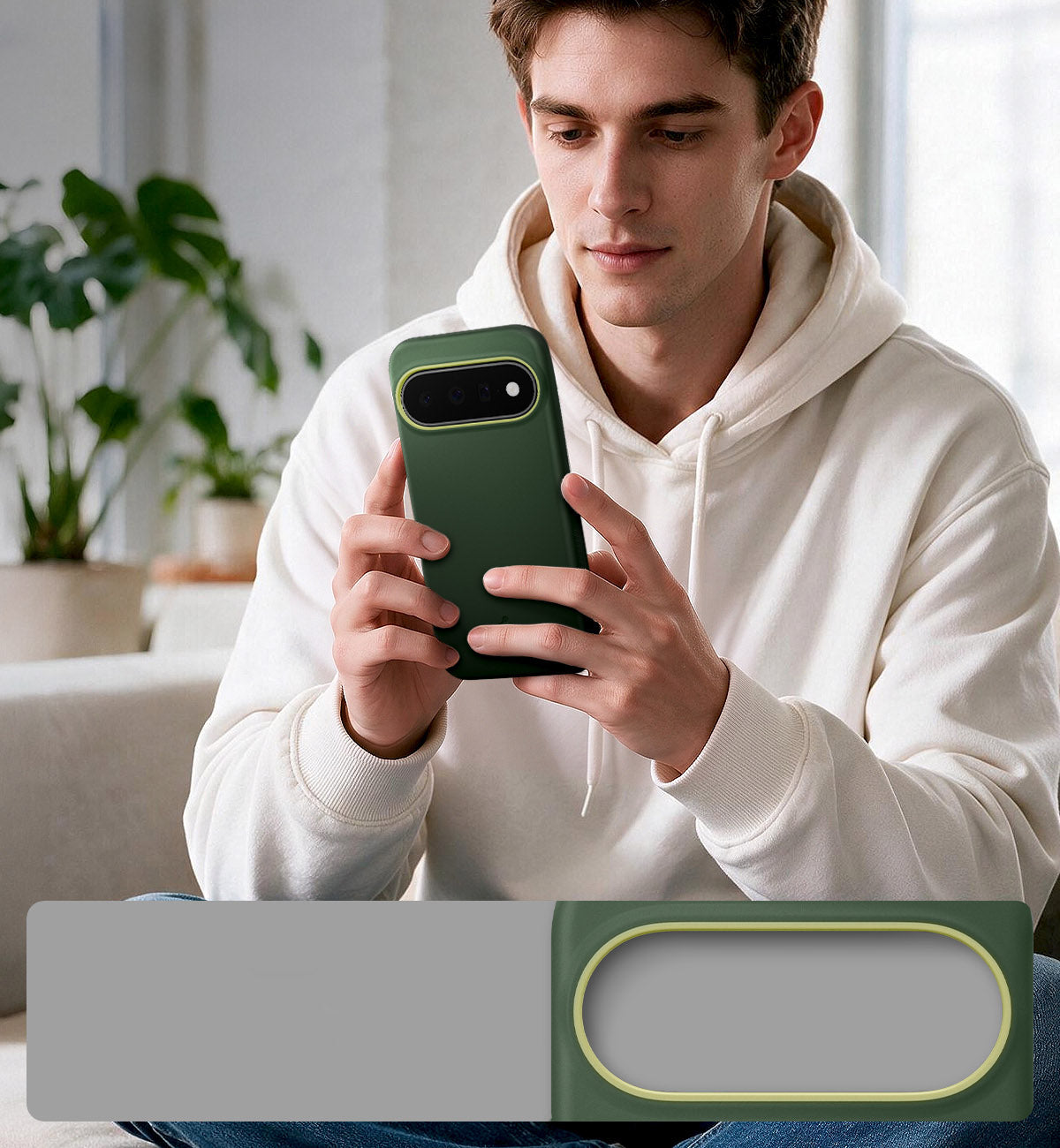 Handyhülle für Google Pixel 11, Spigen Nano Pop Mag mit MagSafe, Grün