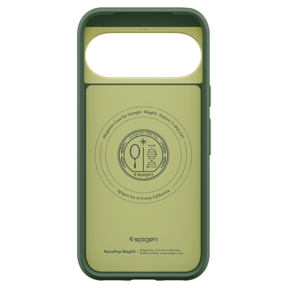 Handyhülle für Google Pixel 11, Spigen Nano Pop Mag mit MagSafe, Grün