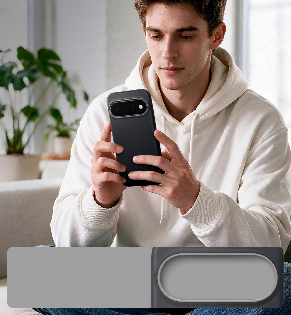 Handyhülle für Google Pixel 11, Spigen Nano Pop Mag mit MagSafe, Schwarz