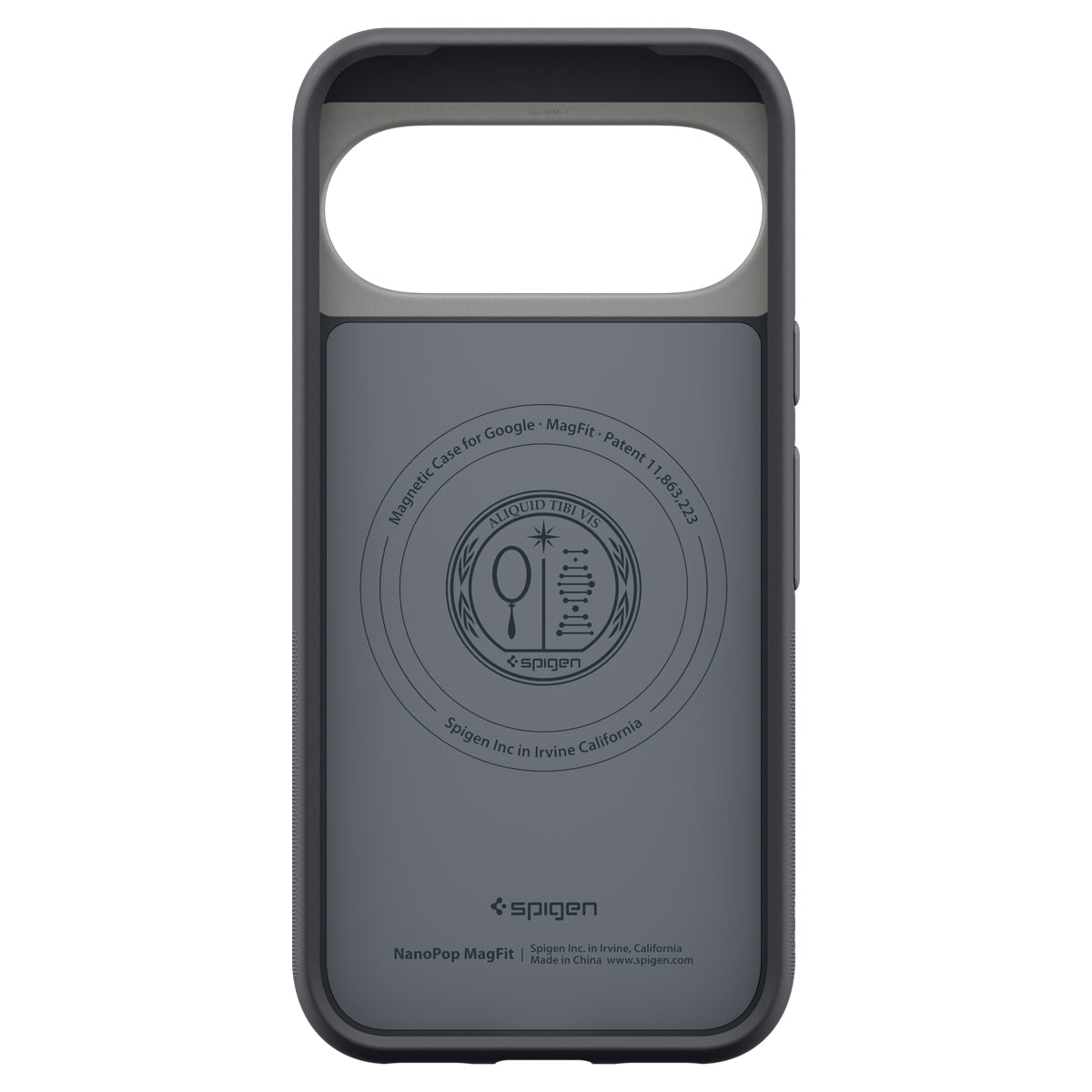 Handyhülle für Google Pixel 11, Spigen Nano Pop Mag mit MagSafe, Schwarz
