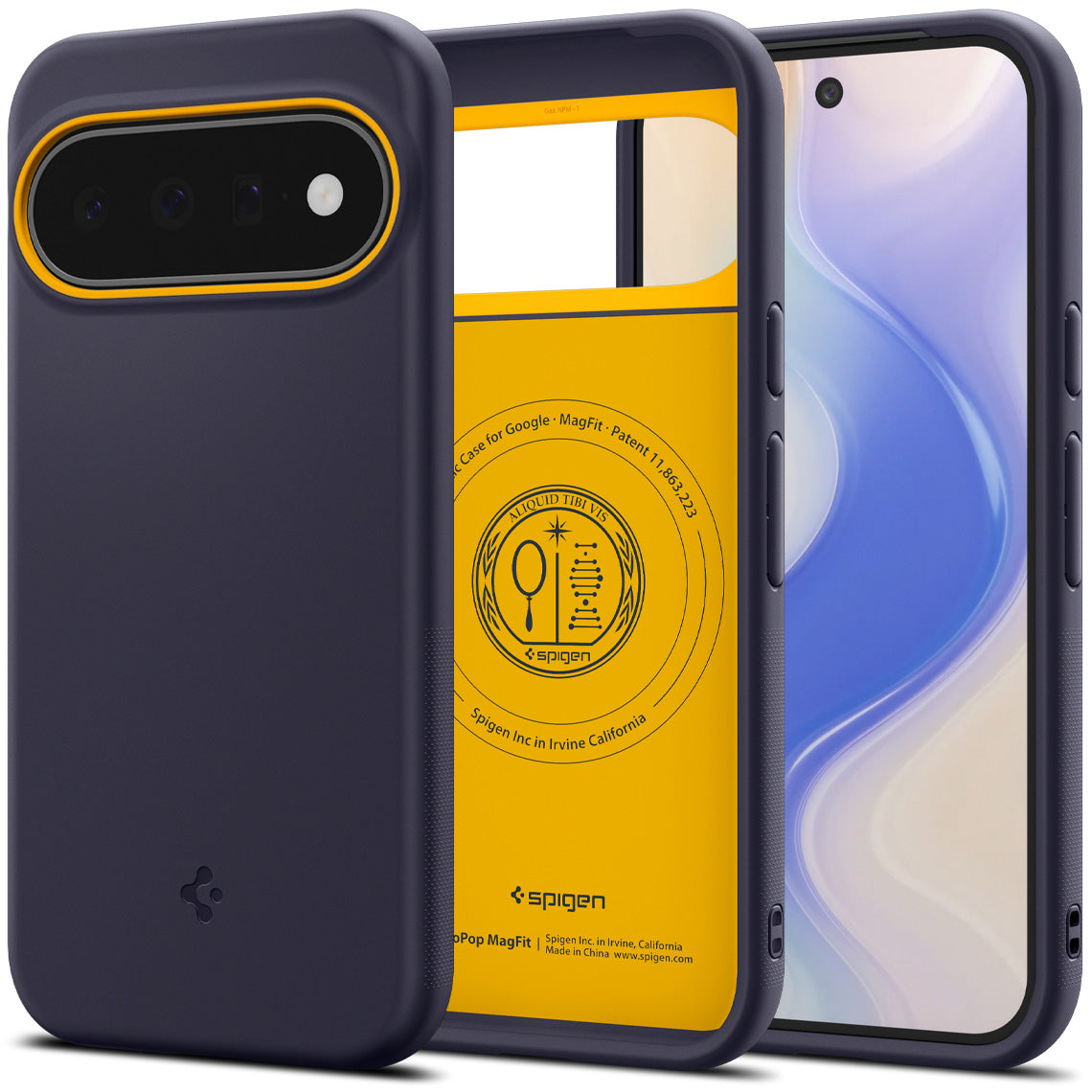 Handyhülle für Google Pixel 11, Spigen Nano Pop Mag mit MagSafe, Blau