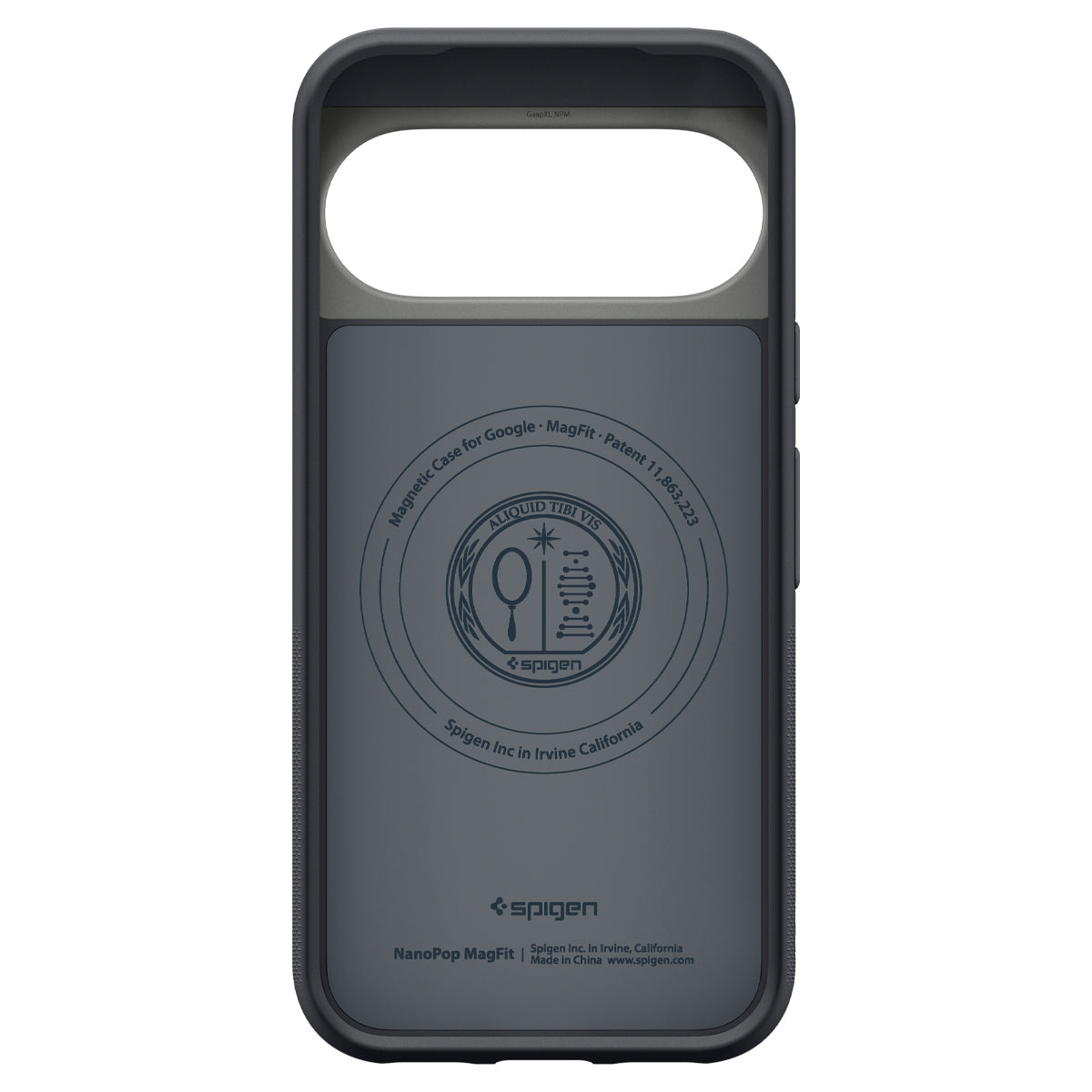 Handyhülle für Google Pixel 11 Pro, Spigen Nano Pop Mag mit MagSafe, Schwarz