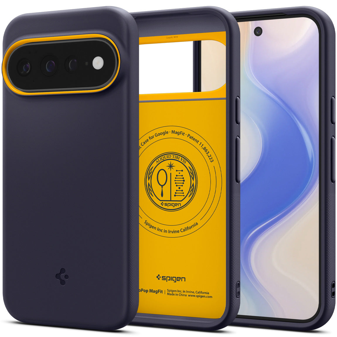 Handyhülle für Google Pixel 11 Pro XL, Spigen Nano Pop Mag mit MagSafe, Blau