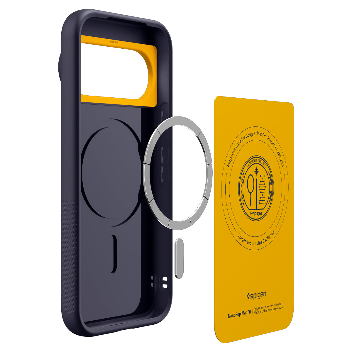 Handyhülle für Google Pixel 11 Pro XL, Spigen Nano Pop Mag mit MagSafe, Blau