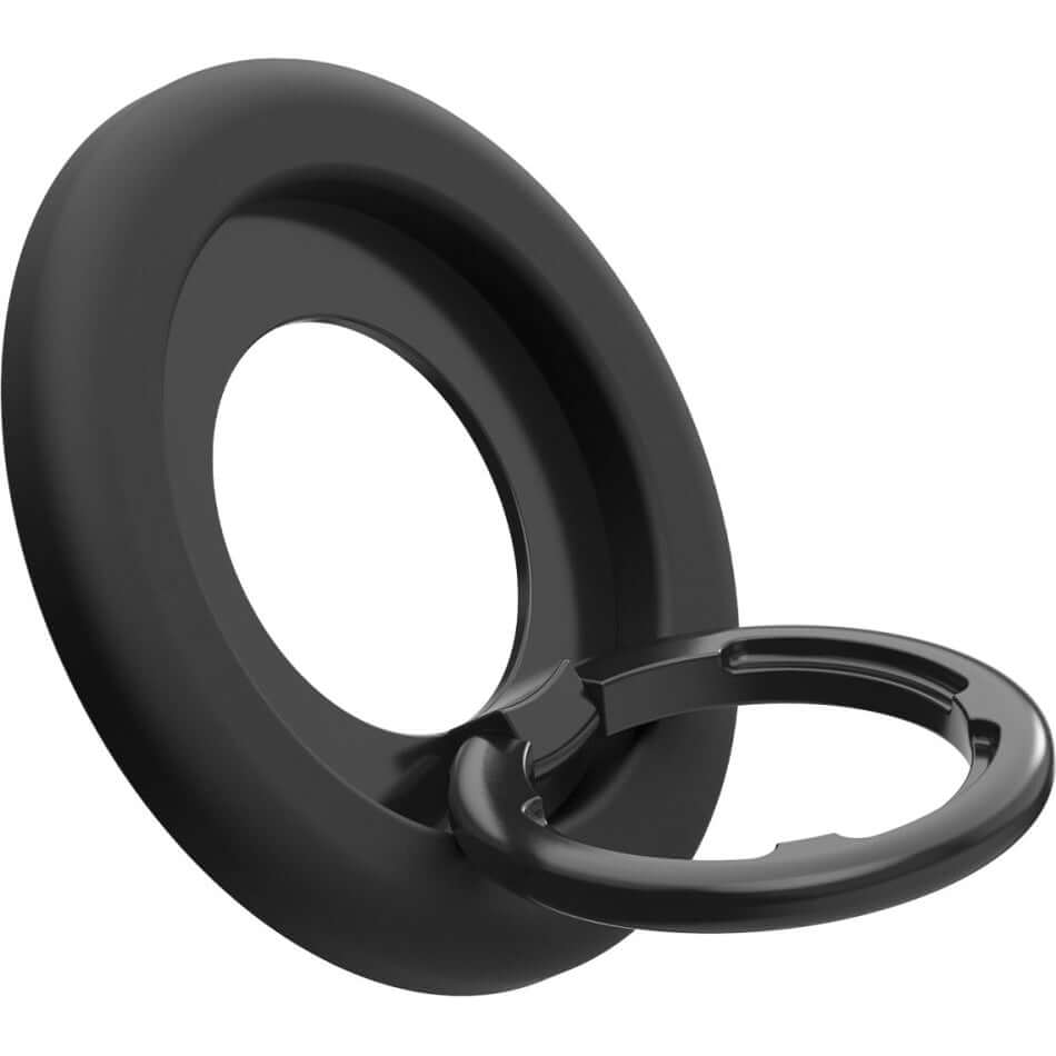 Magnetischer Fingerhalter für MagSafe, Spigen Nano Pop Phone Ring, Schwarz