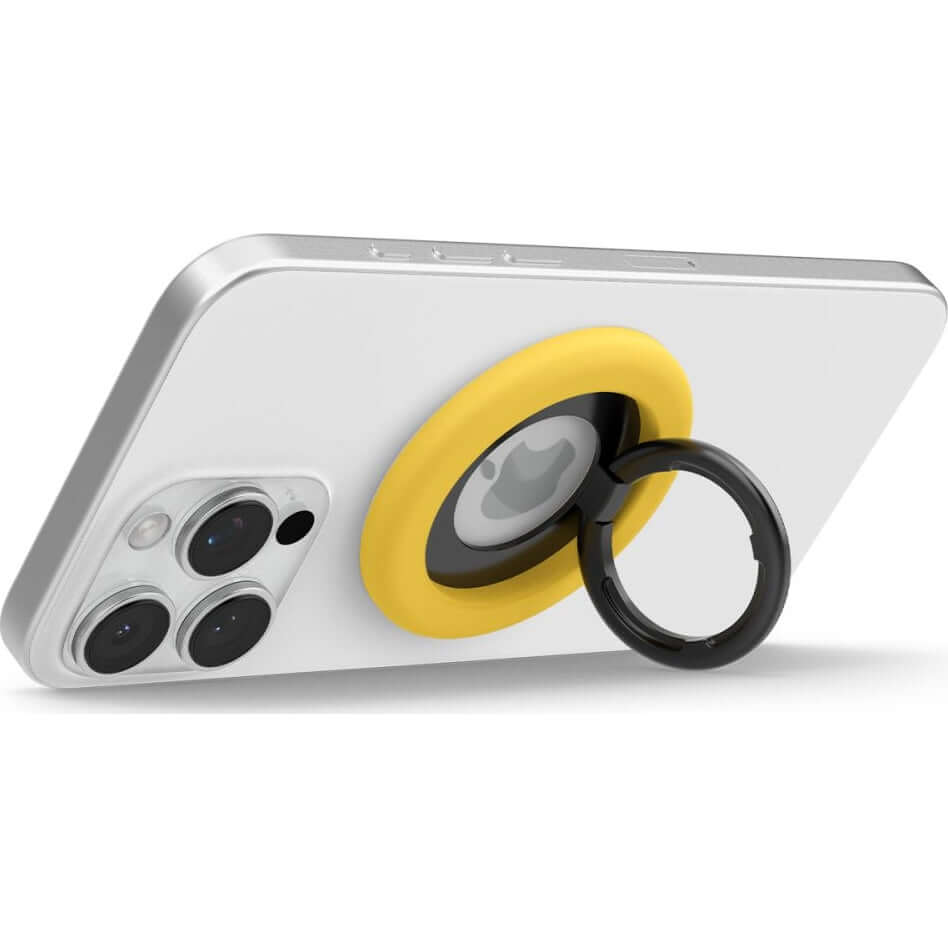 Magnetischer Fingerhalter für MagSafe, Spigen Nano Pop Phone Ring, Gelb