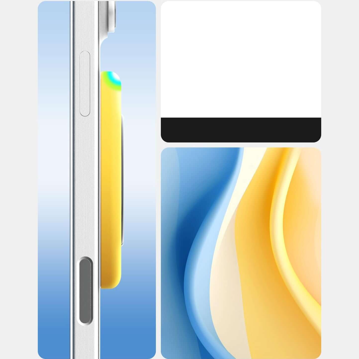 Magnetischer Fingerhalter für MagSafe, Spigen Nano Pop Phone Ring, Gelb