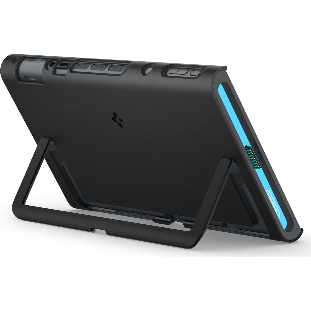 Hülle für Nintendo Switch 2, Spigen Nano Pop V2, Schwarz-Grau