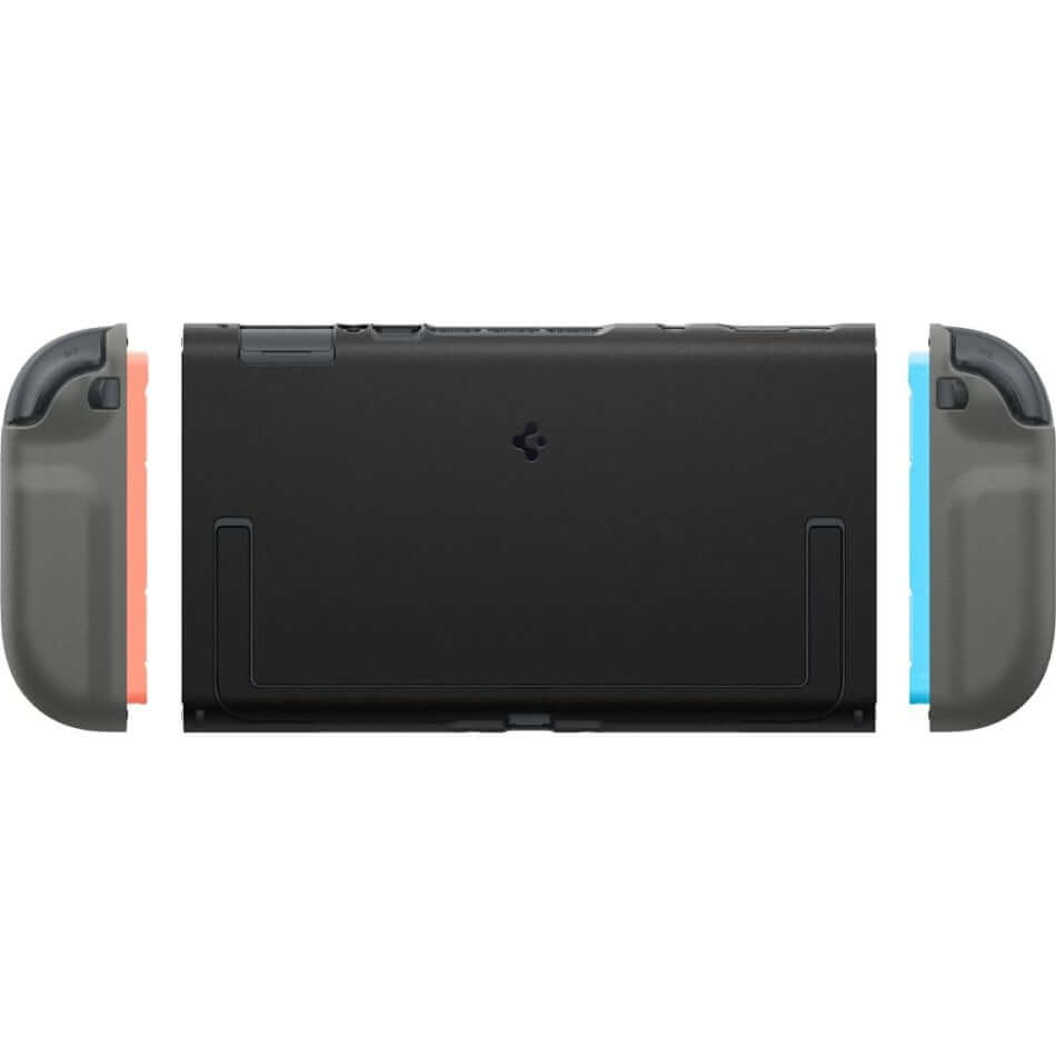 Hülle für Nintendo Switch 2, Spigen Nano Pop, Schwarz-Grau
