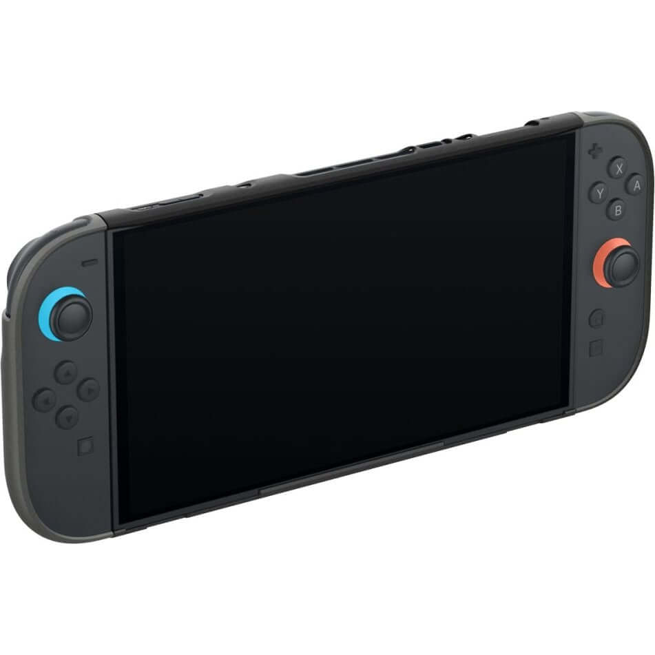 Hülle für Nintendo Switch 2, Spigen Nano Pop, Schwarz-Grau