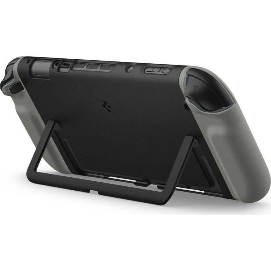 Hülle für Nintendo Switch 2, Spigen Nano Pop, Schwarz-Grau