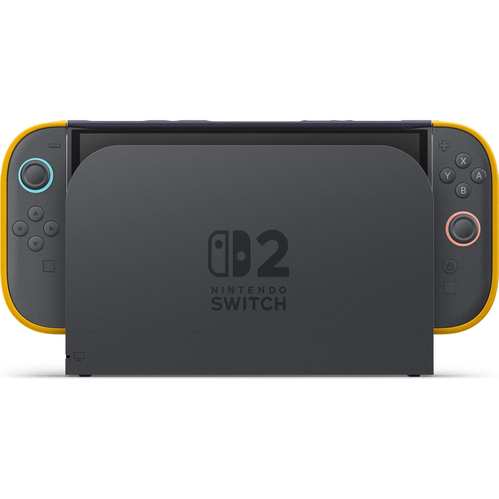 Hülle für Nintendo Switch 2, Spigen Nano Pop V2, Dunkelblau-Gelb