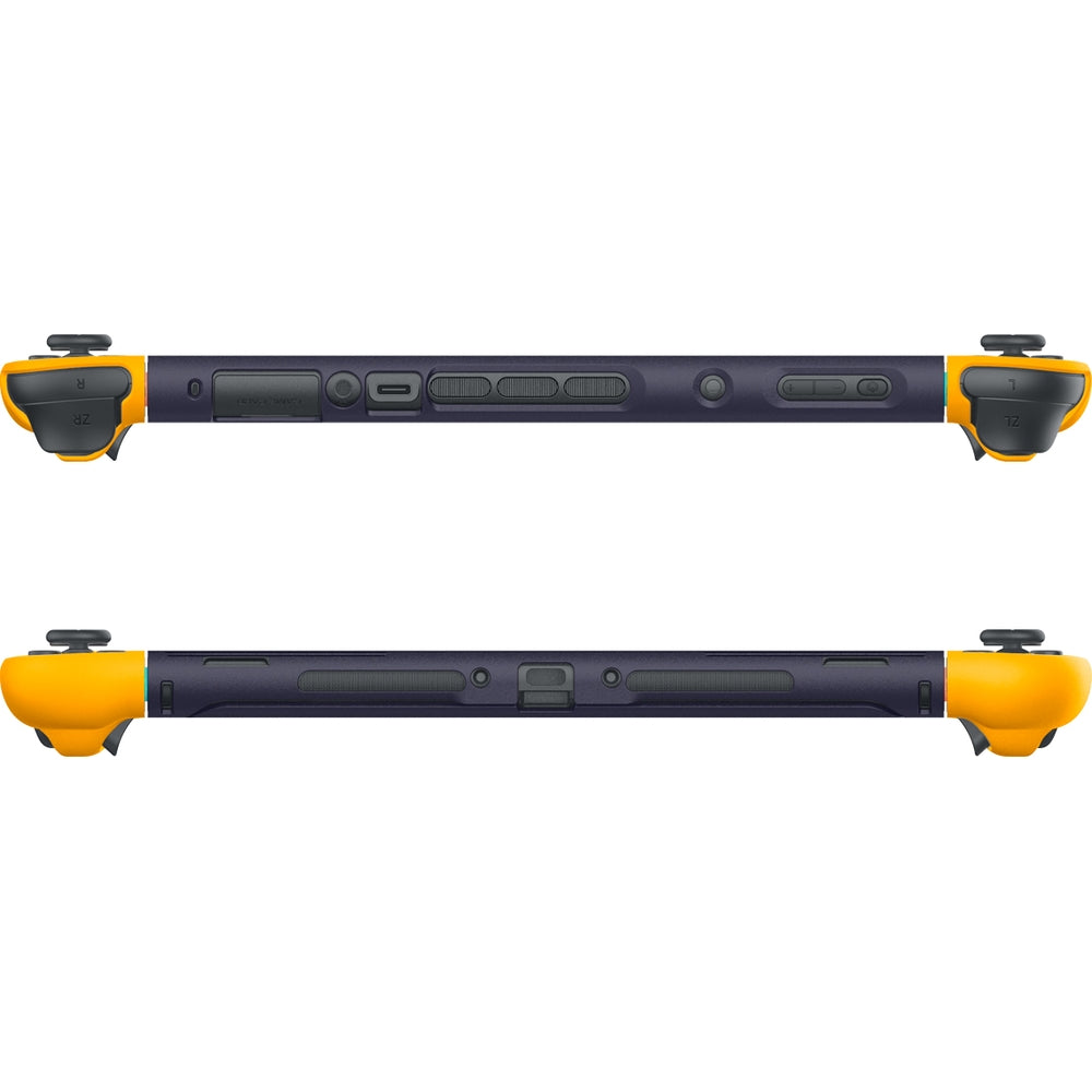 Hülle für Nintendo Switch 2, Spigen Nano Pop V2, Dunkelblau-Gelb