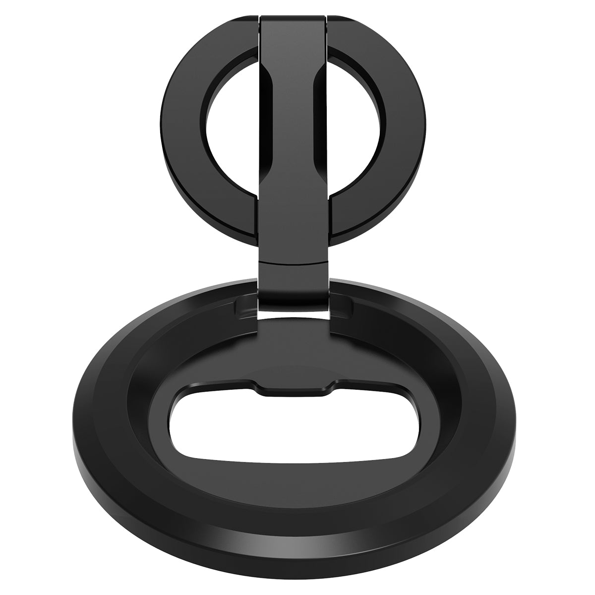 Magnetischer Fingerhalter Stand für MagSafe, Spigen O-Mag Phone Holder MagFit OM102, Schwarz