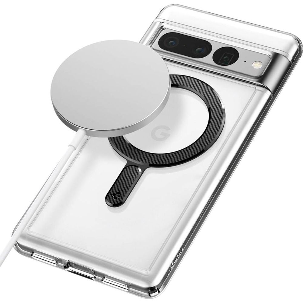 Ring Spigen OneTap MagSafe Magnetic Plate für Hüllen ohne Magsafe, Karbon