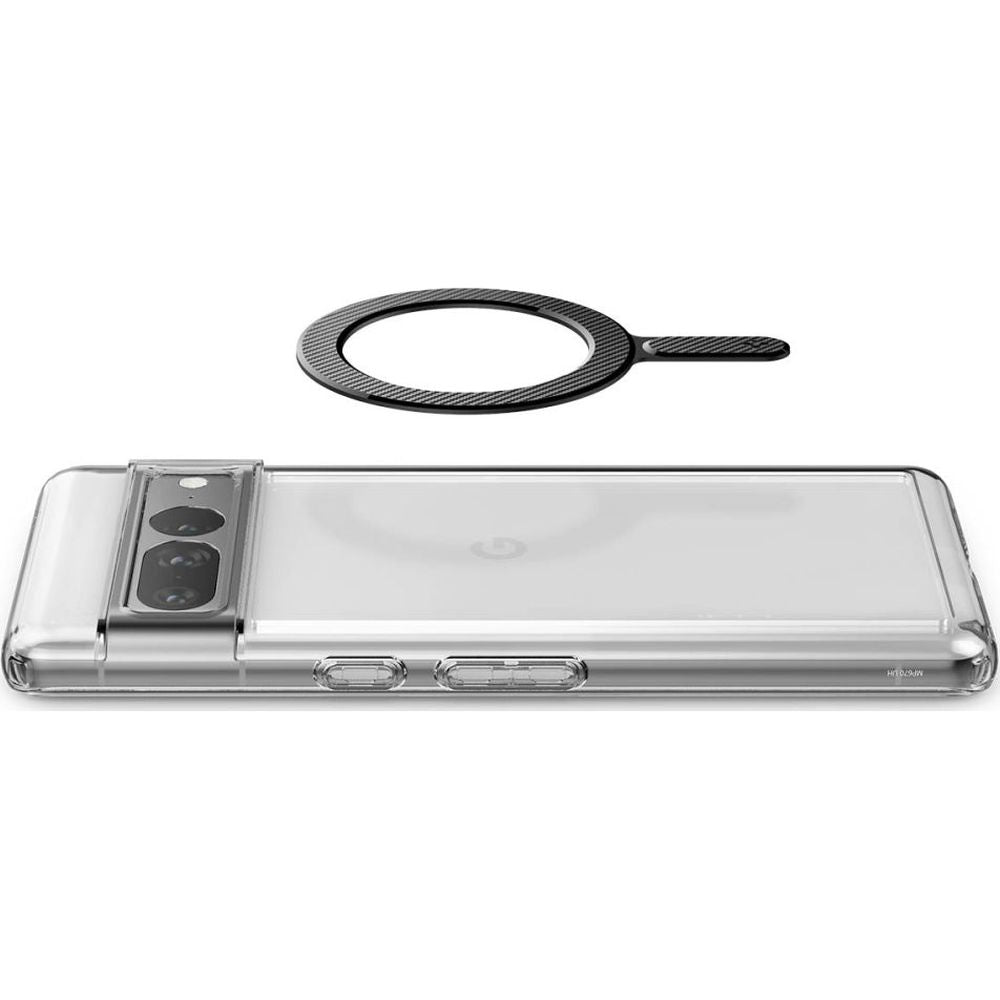 Ring Spigen OneTap MagSafe Magnetic Plate für Hüllen ohne Magsafe, Karbon