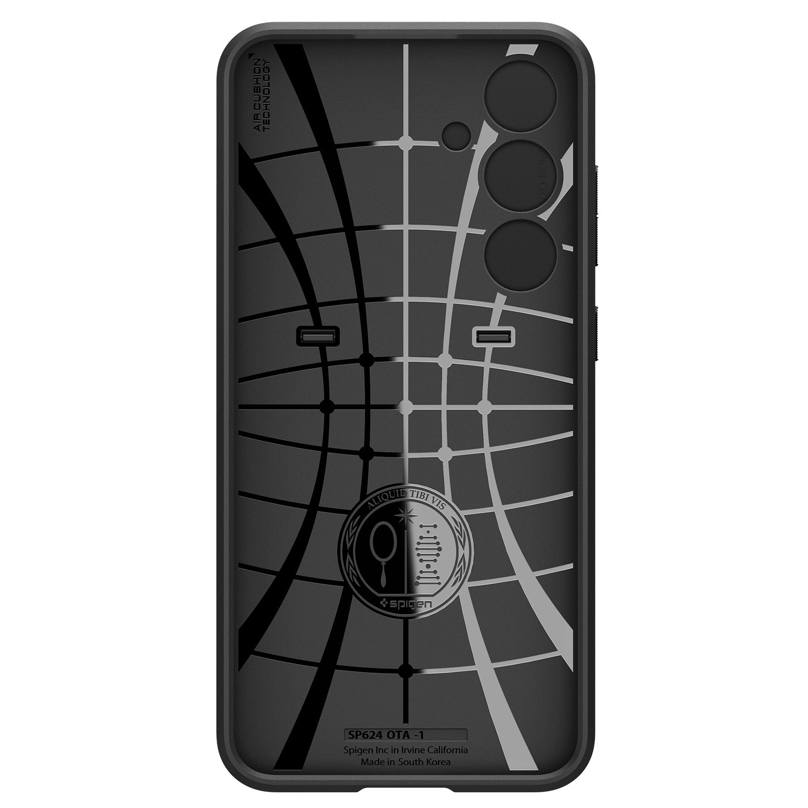Handyhülle für Galaxy S24 FE, Spigen Optik Armor, Schwarz