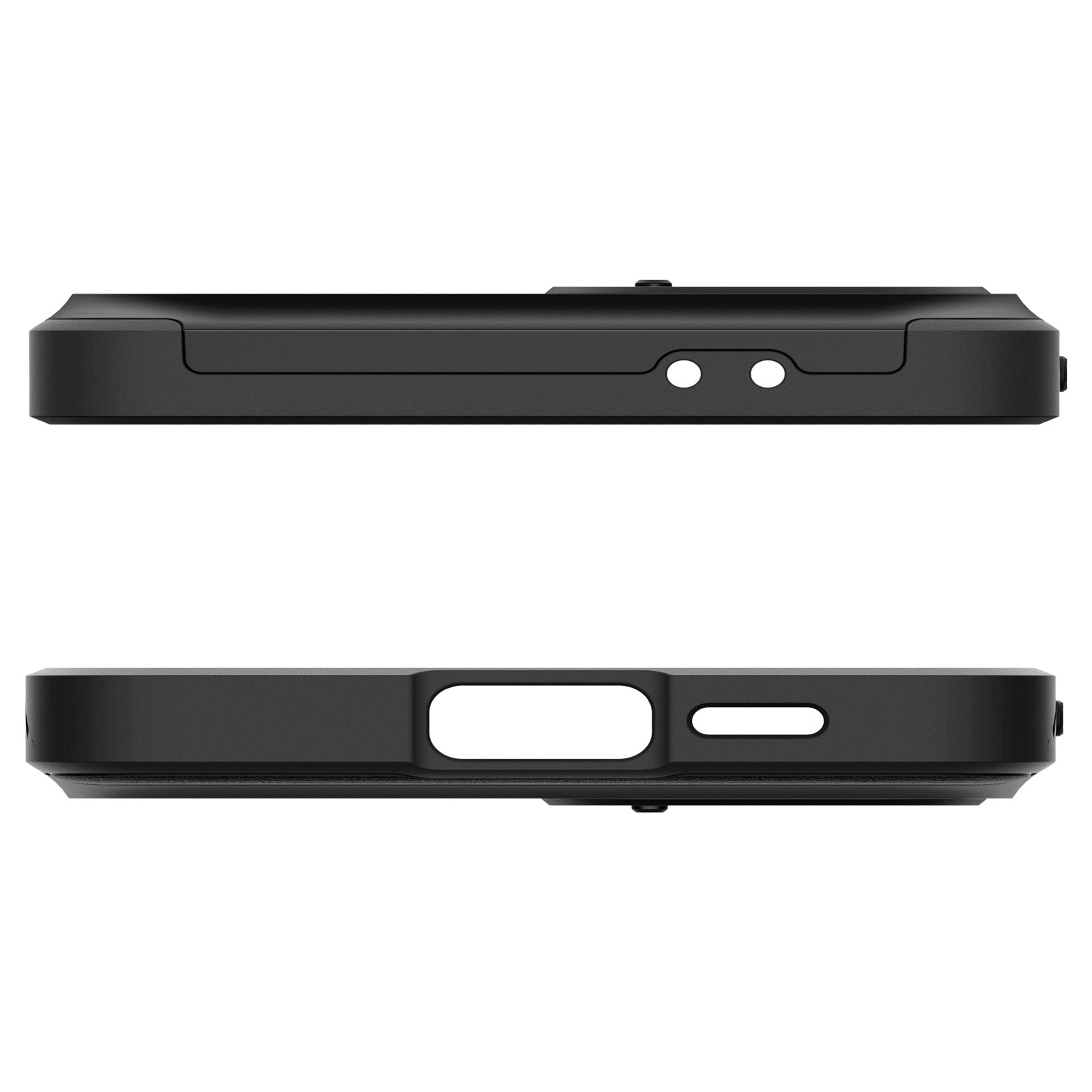 Handyhülle für Galaxy S24 FE, Spigen Optik Armor, Schwarz