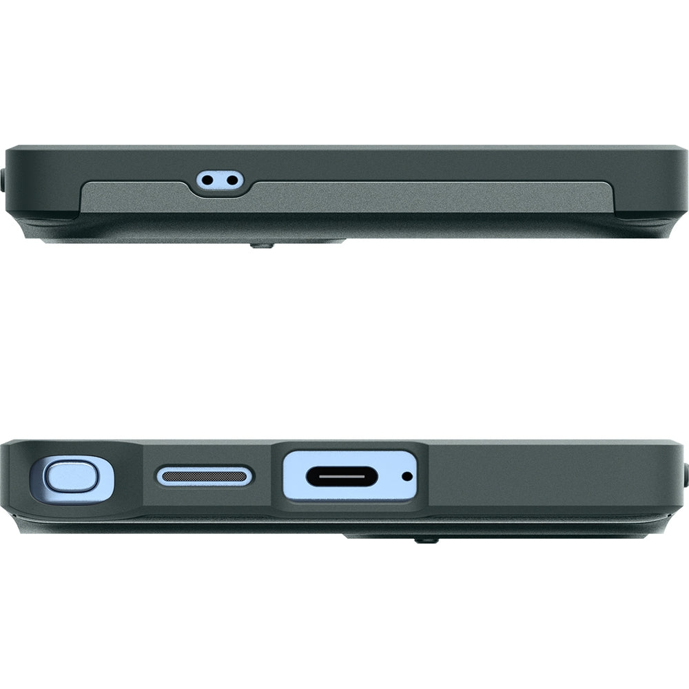 Handyhülle für Galaxy S25 Ultra, Spigen Optik Armor, Grün