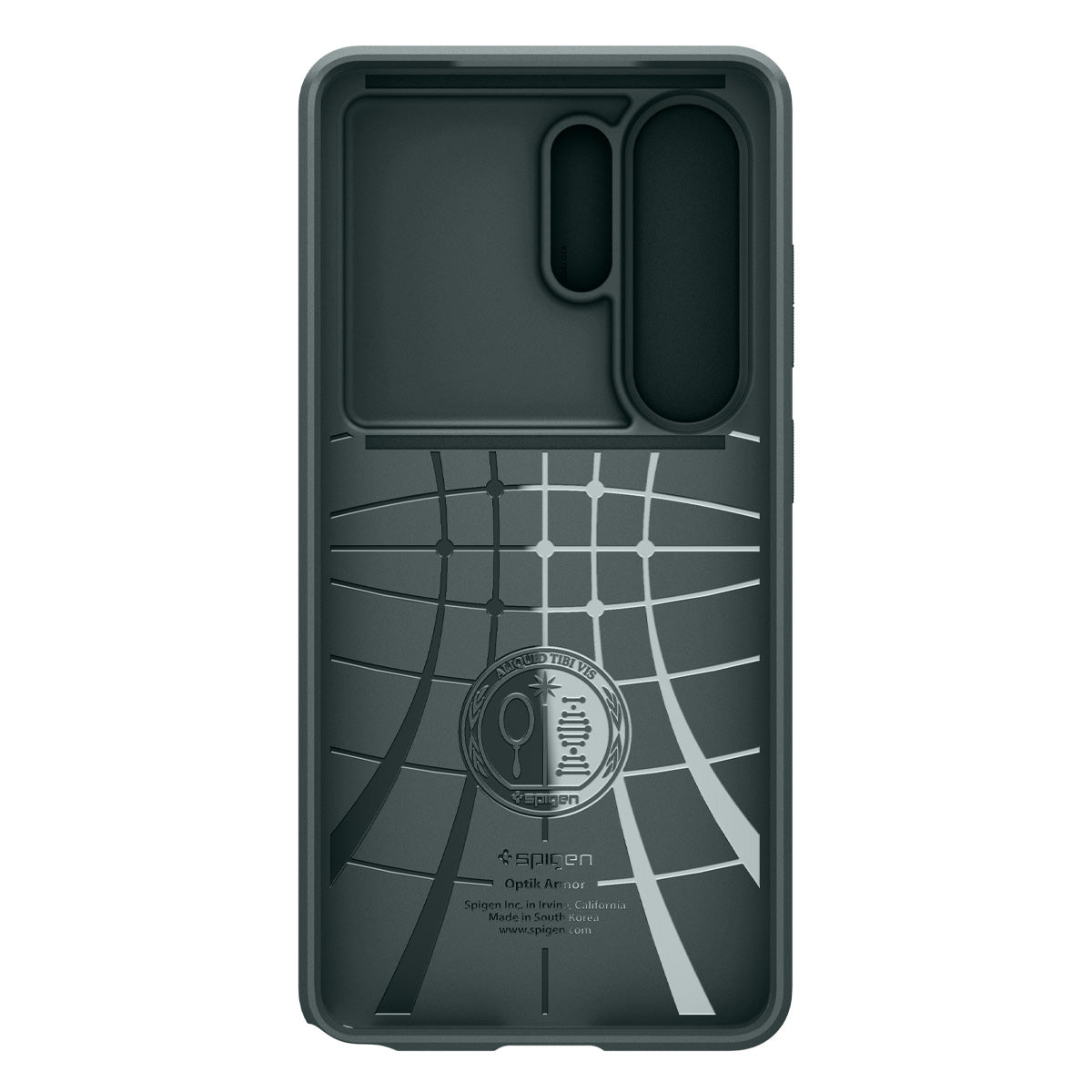 Handyhülle für Galaxy S26 Ultra, Spigen Optik Armor, Grün