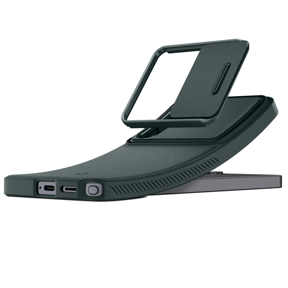 Handyhülle für Galaxy S26 Ultra, Spigen Optik Armor, Grün