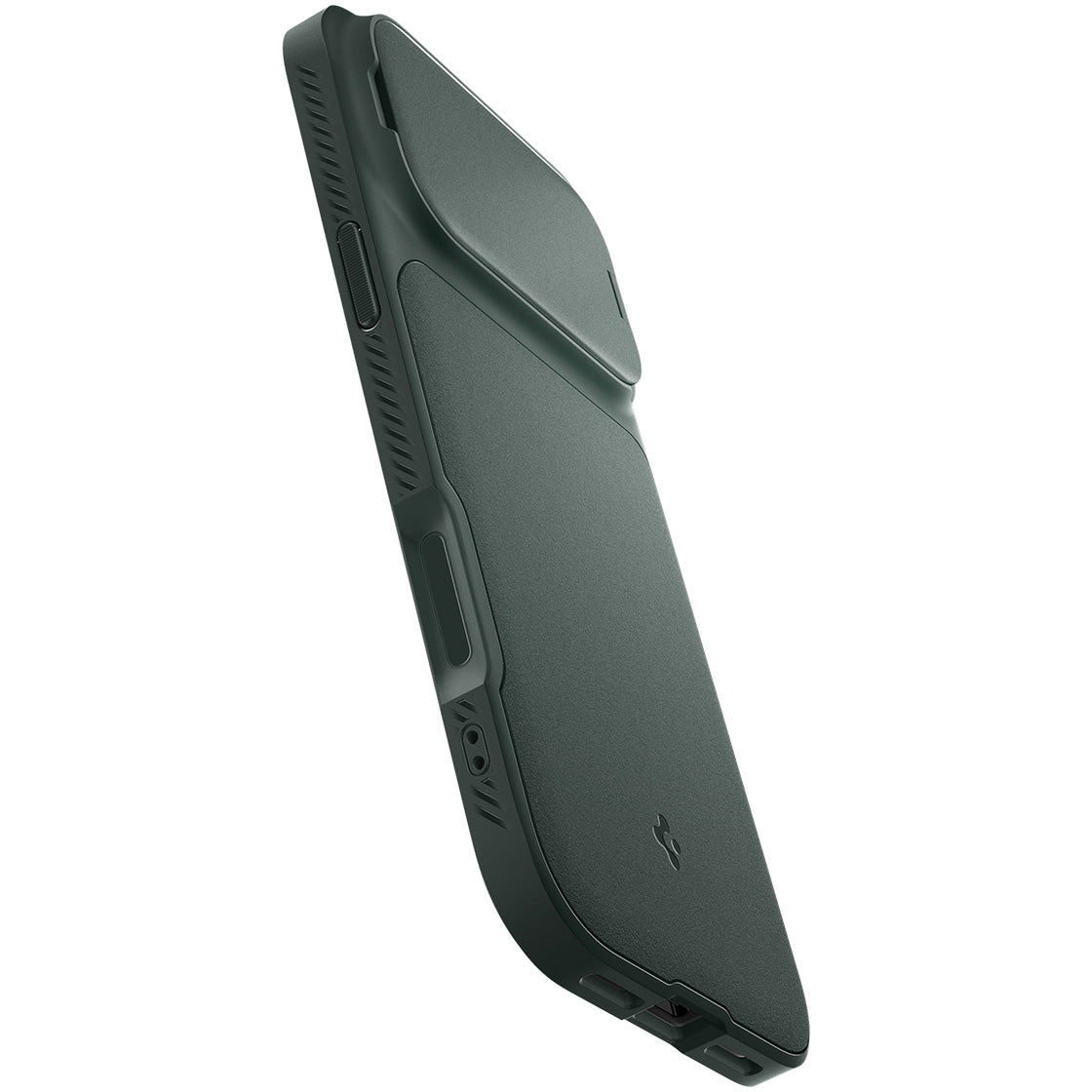 Handyhülle für iPhone 17 Pro, Spigen Optik Armor Mag mit MagSafe, Grün