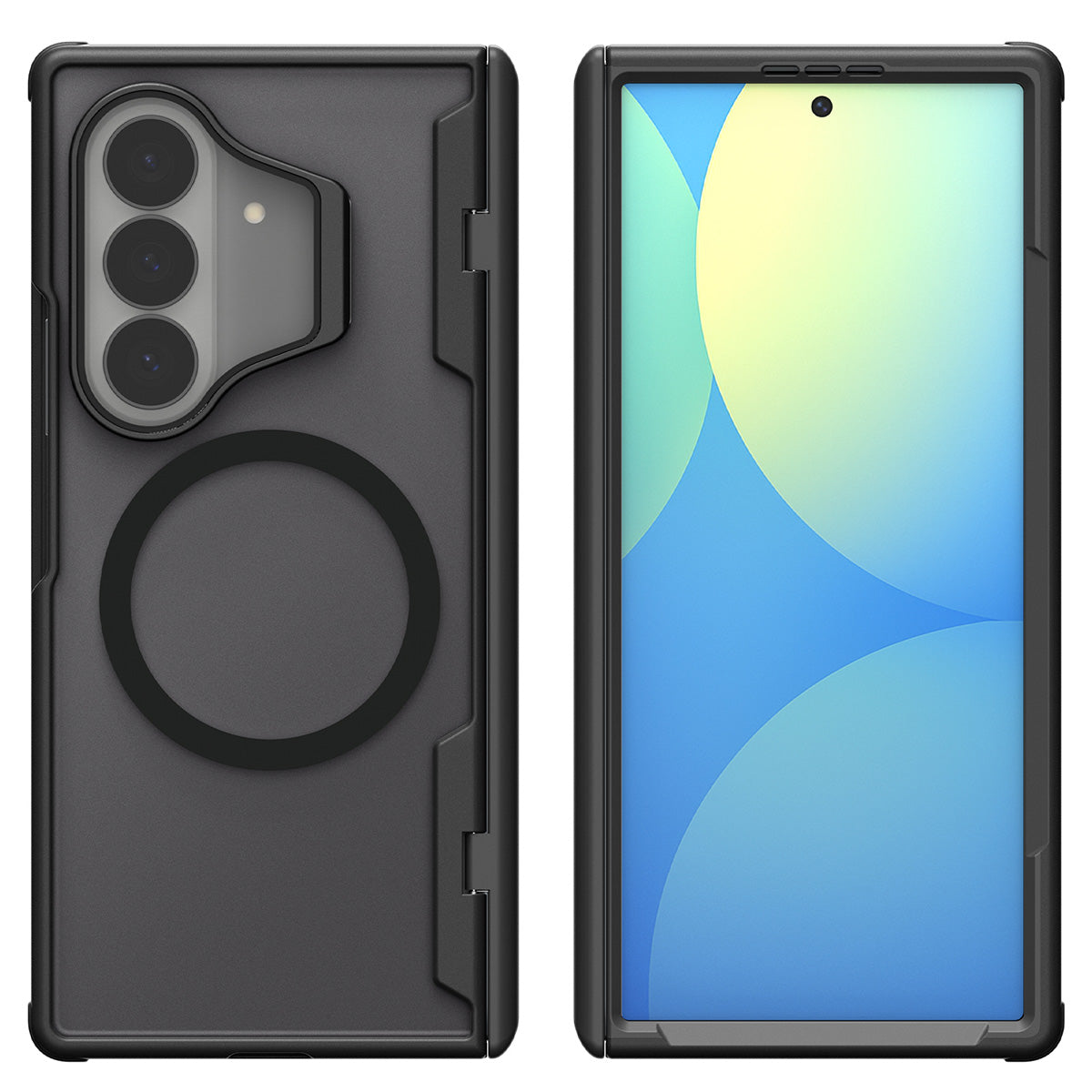 Handyhülle für Galaxy Z Fold8 Ultra, Spigen Optik Armor Pro Mag mit MagSafe, Grau