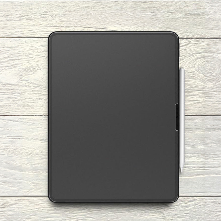 Glas + Applikator für iPad Air 13" 2025 / 2024, Spigen Paper Touch EZ Fit, Matt