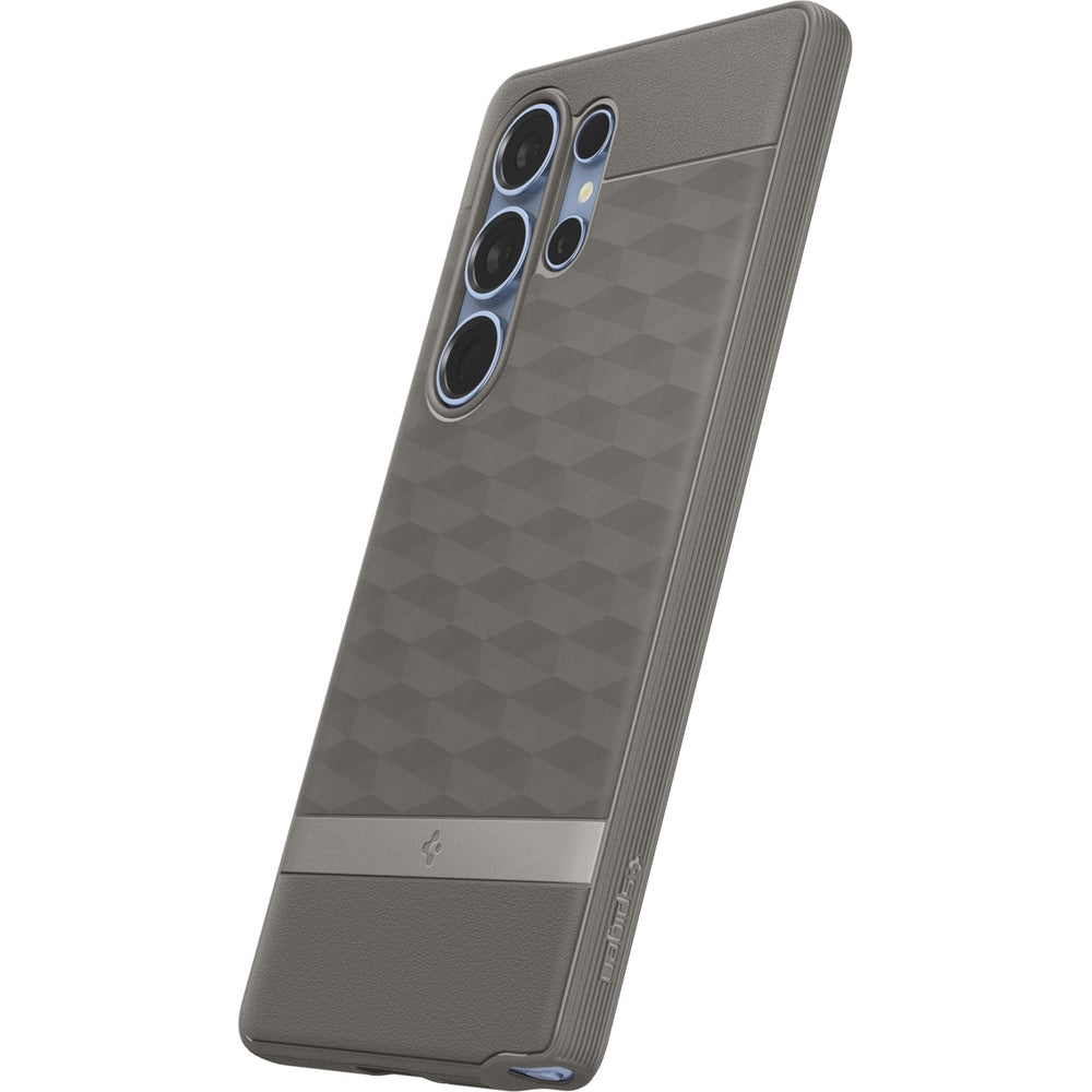 Handyhülle für Galaxy S25 Ultra, Spigen Parallax Mag mit MagSafe, Grau