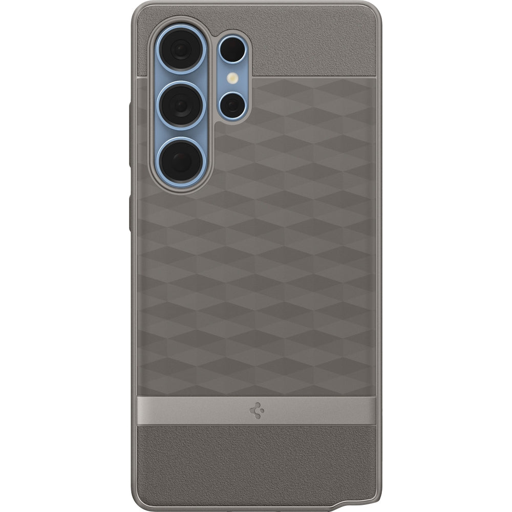 Handyhülle für Galaxy S25 Ultra, Spigen Parallax Mag mit MagSafe, Grau
