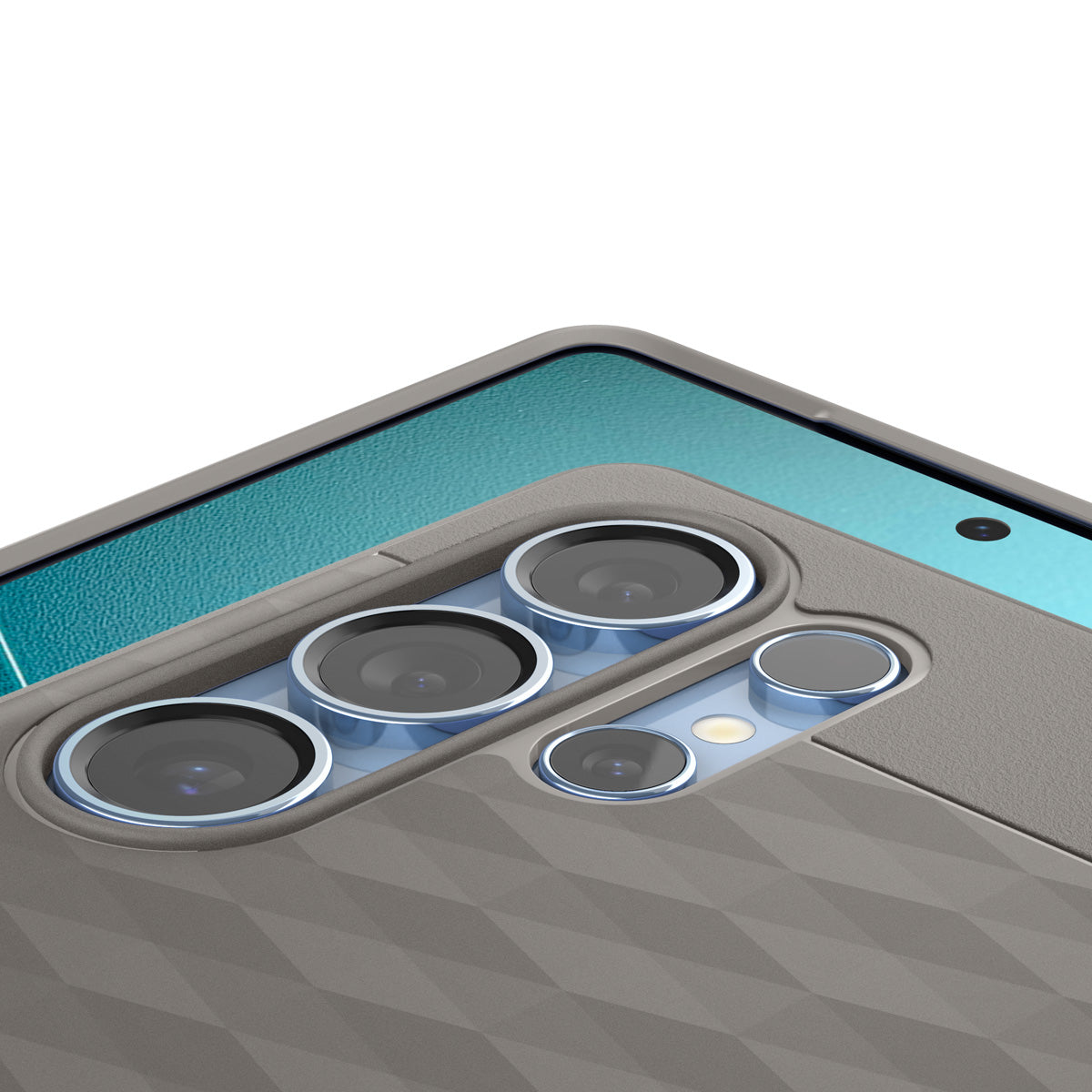 Handyhülle für Galaxy S25 Ultra, Spigen Parallax Mag mit MagSafe, Grau