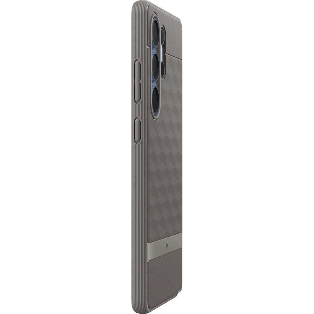 Handyhülle für Galaxy S25 Ultra, Spigen Parallax Mag mit MagSafe, Grau