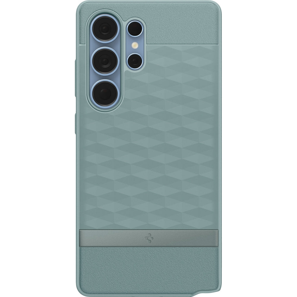 Handyhülle für Galaxy S25 Ultra, Spigen Parallax Mag mit MagSafe, Grün