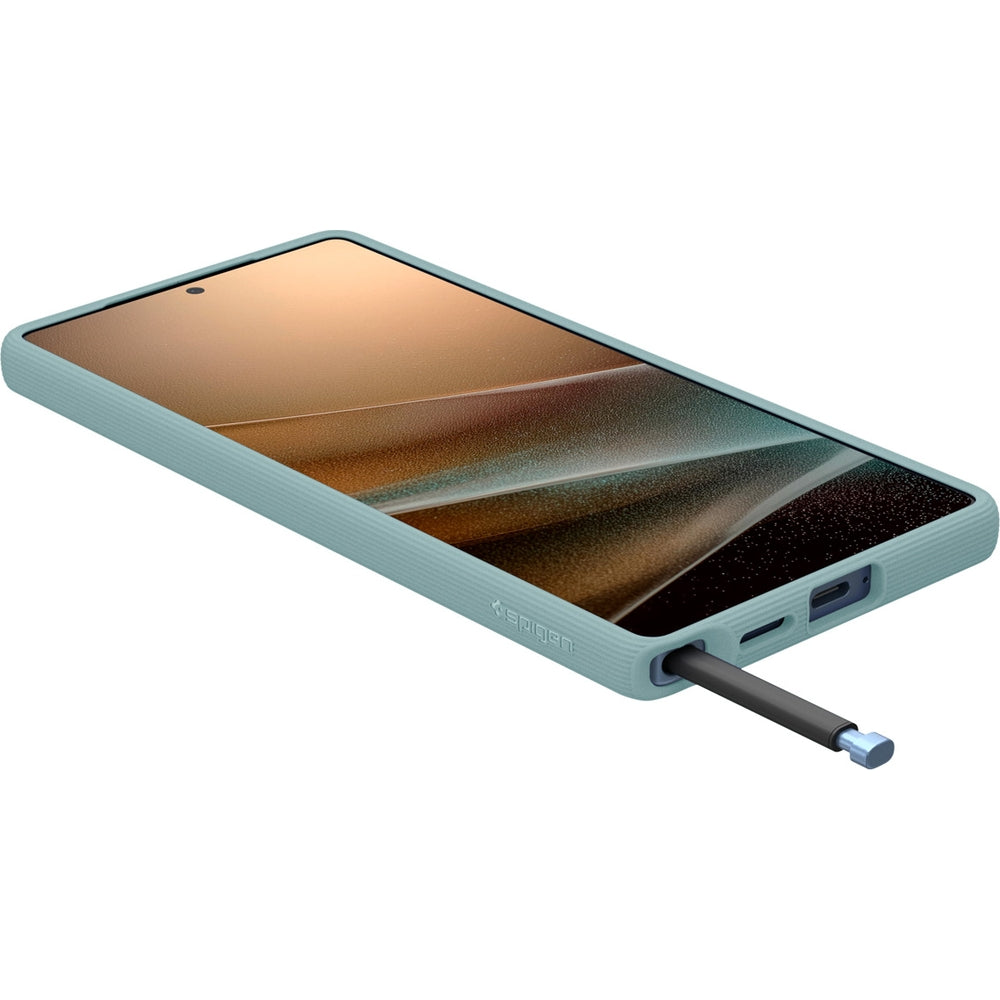 Handyhülle für Galaxy S25 Ultra, Spigen Parallax Mag mit MagSafe, Grün