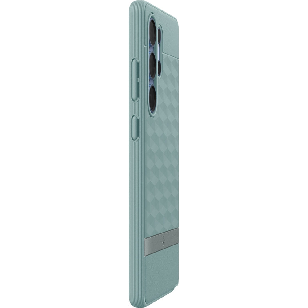 Handyhülle für Galaxy S25 Ultra, Spigen Parallax Mag mit MagSafe, Grün
